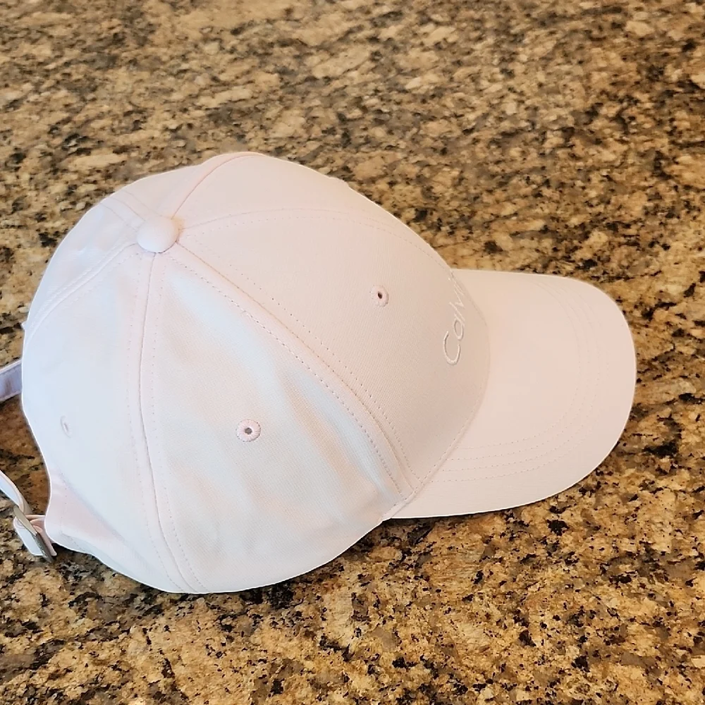 Calvin Klein Light Pink Baseball Hat - Picture 4 of 6